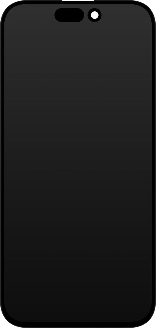JK Touchscreen Display voor Apple iPhone 15 Pro, met frame, In-Cell LCD-versie, zwart