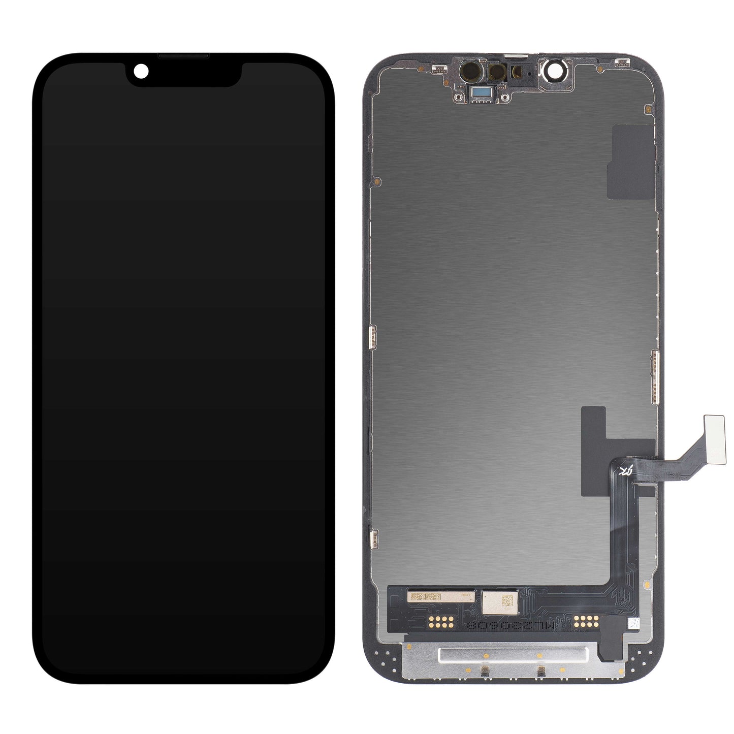 JK Touchscreen Display voor Apple iPhone 14, met frame, In-Cell LCD-versie, zwart