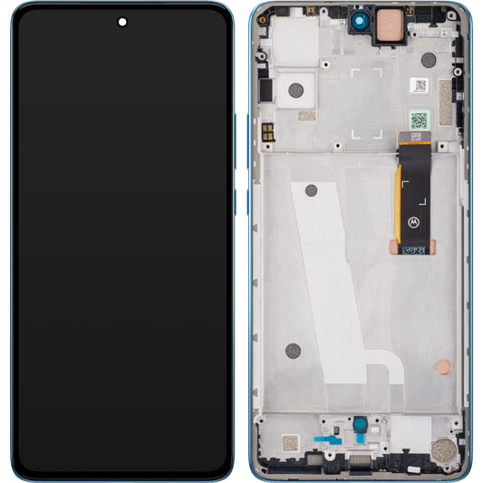 Touchscreen scherm Motorola Edge 30, met frame, groen (Aurora Green), Service Pack 5D68C20585