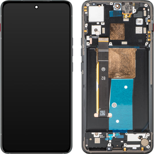 Motorola ThinkPhone touchscreen scherm, met frame, Carbon Black, Service Pack 5D68C22243