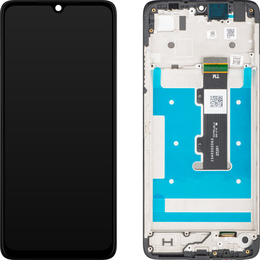 Display met Touchscreen Motorola Moto G06, met Frame, Zwart, Service Pack 5D68C31263