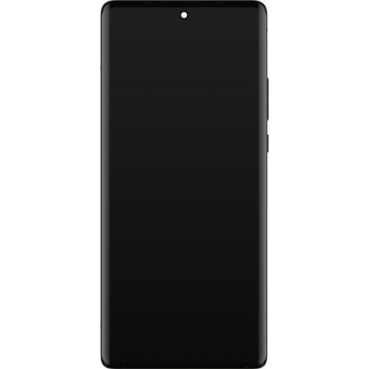 Touchscreen scherm Motorola Edge 30 Ultra, met frame, zwart (Interstellar Black), Service Pack 5D68C21452