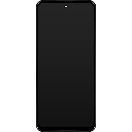 Motorola Moto G13 touchscreen scherm met frame, zwart (mat houtskool), Service Pack 5D68C22318