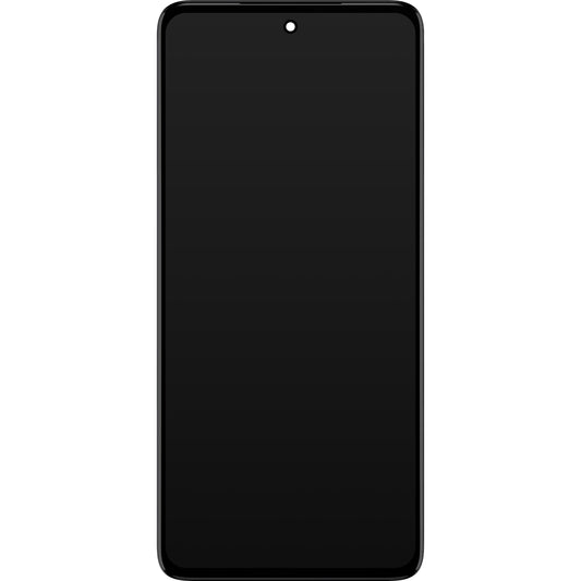 Motorola Moto G72 touchscreen scherm, met frame, zwart, Service Pack 5D68C21701
