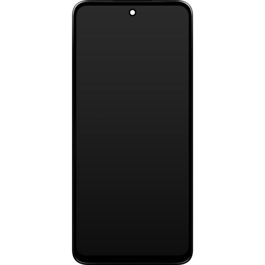 Motorola Moto G53 touchscreen scherm, met frame, zwart, Service Pack 5D68C22150