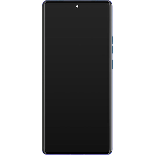 Touchscreen scherm Motorola Edge 40 Pro, met frame, Lunar Blue, Service Pack 5D68C22011