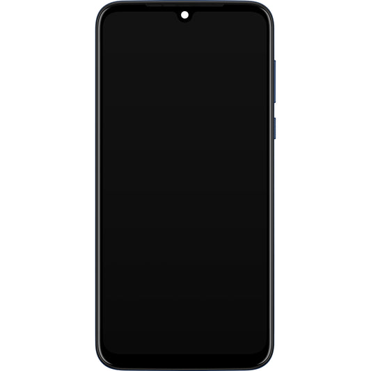 Motorola Moto G8 Plus aanraakscherm met frame, donkerblauw, Service Pack 5D68C15528
