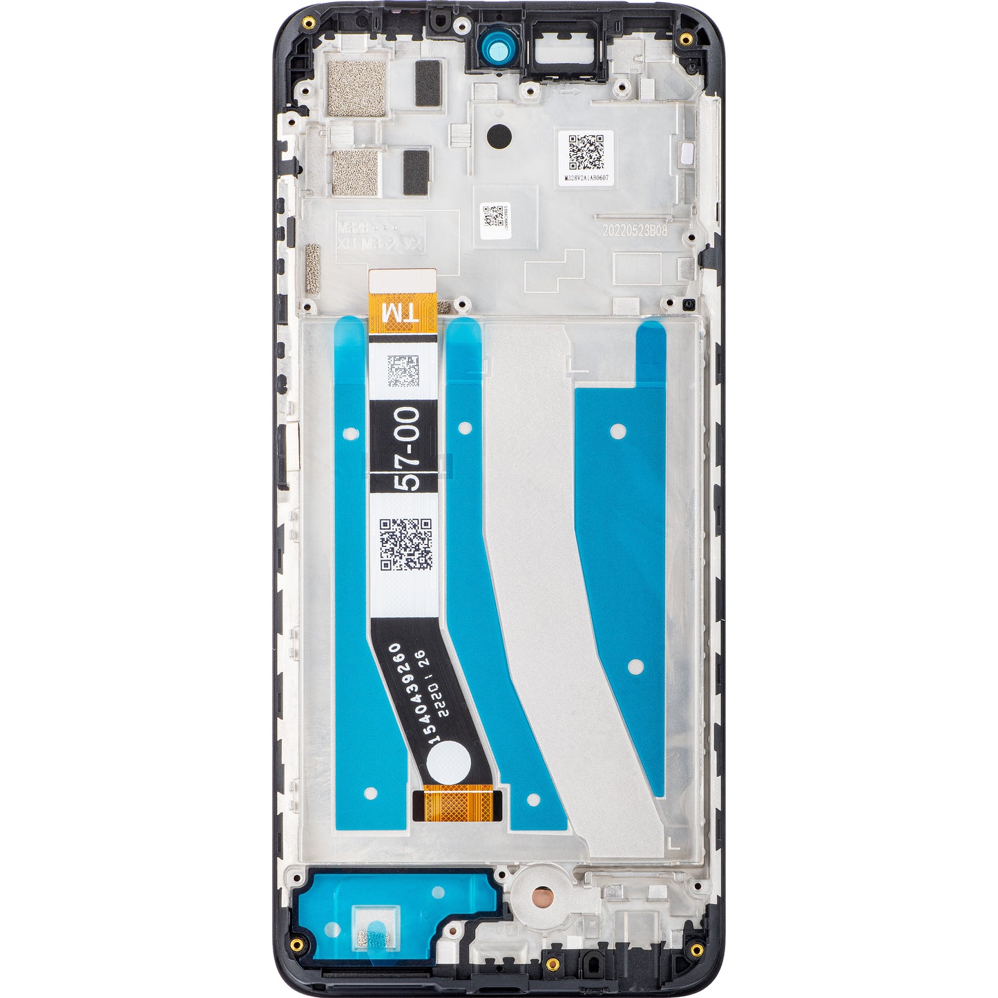 Motorola Moto G32 scherm met aanraakscherm, met frame, mineraalgrijs, Service Pack 5D68C21151