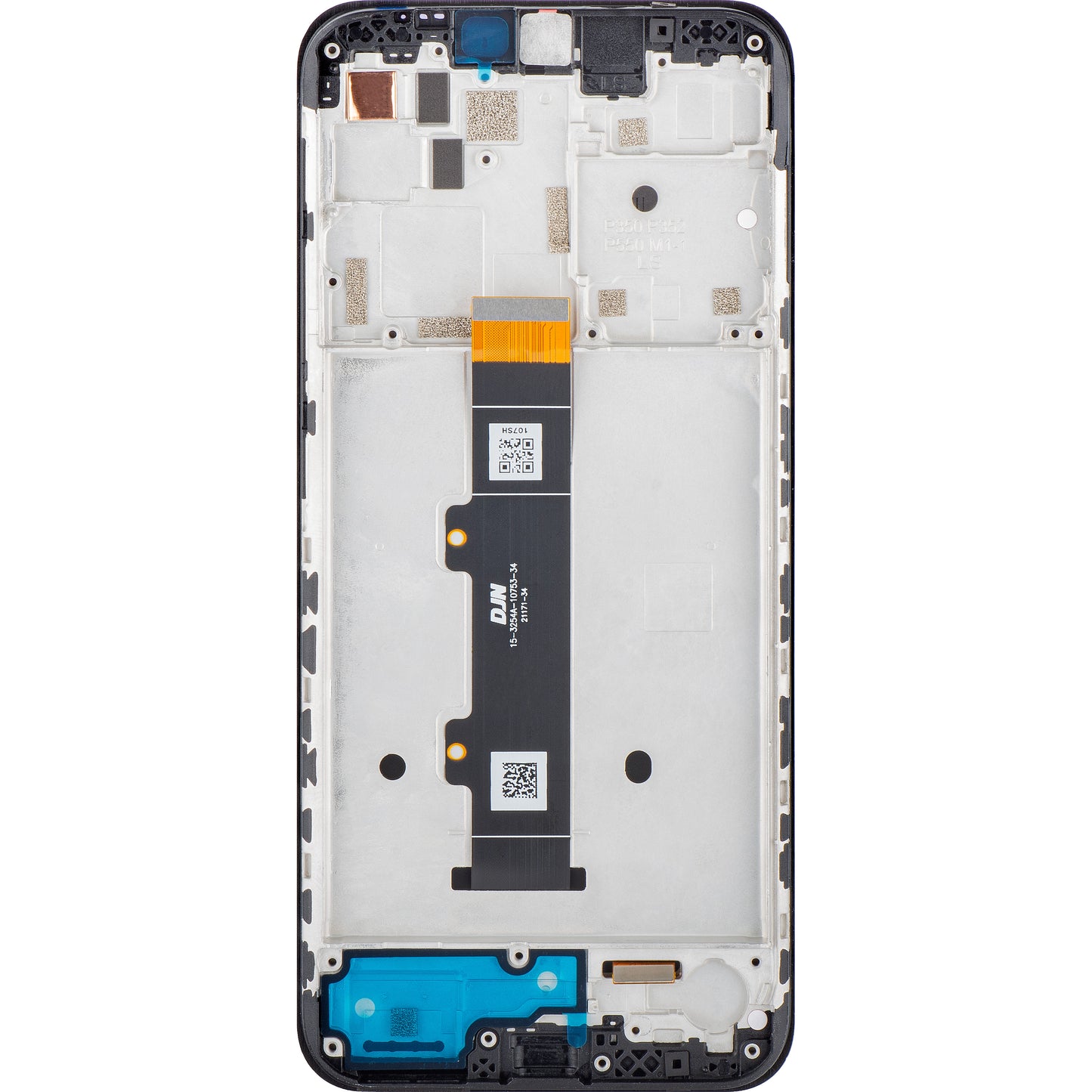 Motorola Moto G30 scherm met aanraakscherm, met frame, zwart, Service Pack 5D68C18187