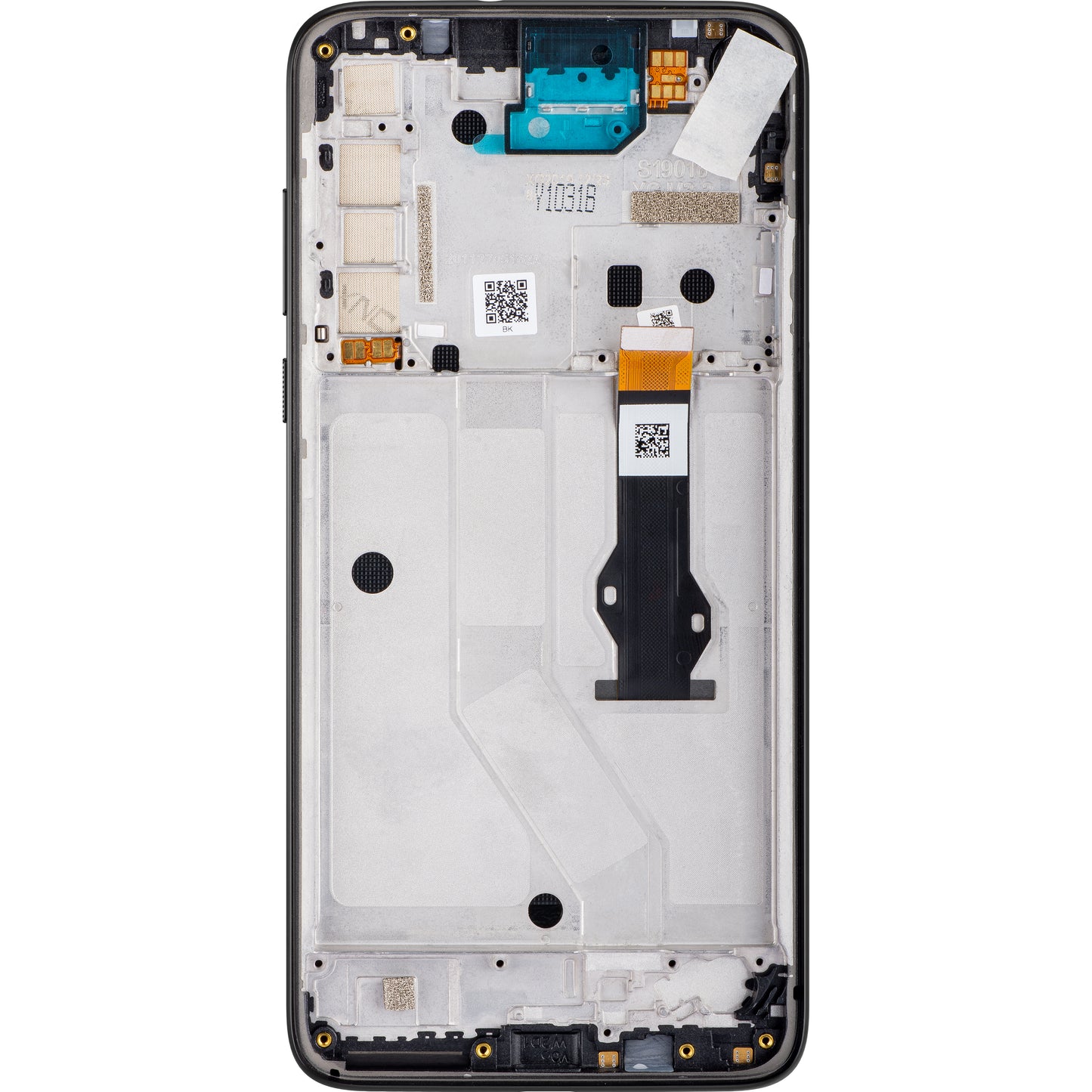 Motorola Moto G8 Power Touchscreen Display, met Frame, Rookzwart, Service Pack 5D68C16142