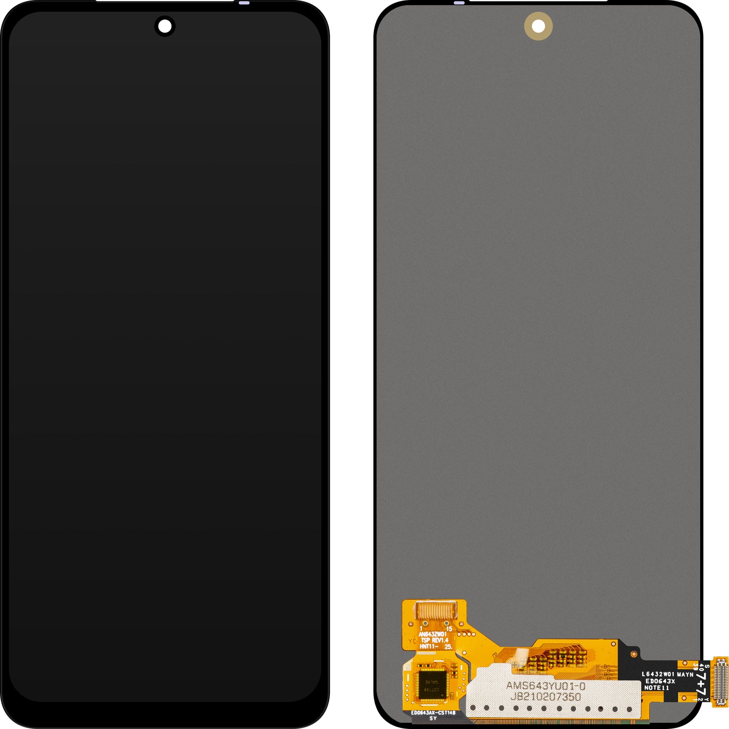 Display met Touchscreen MP compatibel met Xiaomi Poco M4 Pro / Redmi Note 11 / Note 11S / Note 12S, OLED-versie