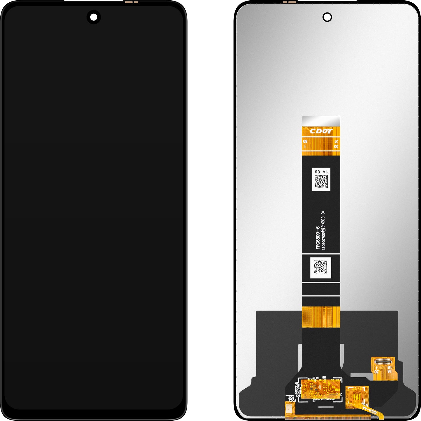 Display met Touchscreen MP compatibel met TCL 50 Pro NxtPaper