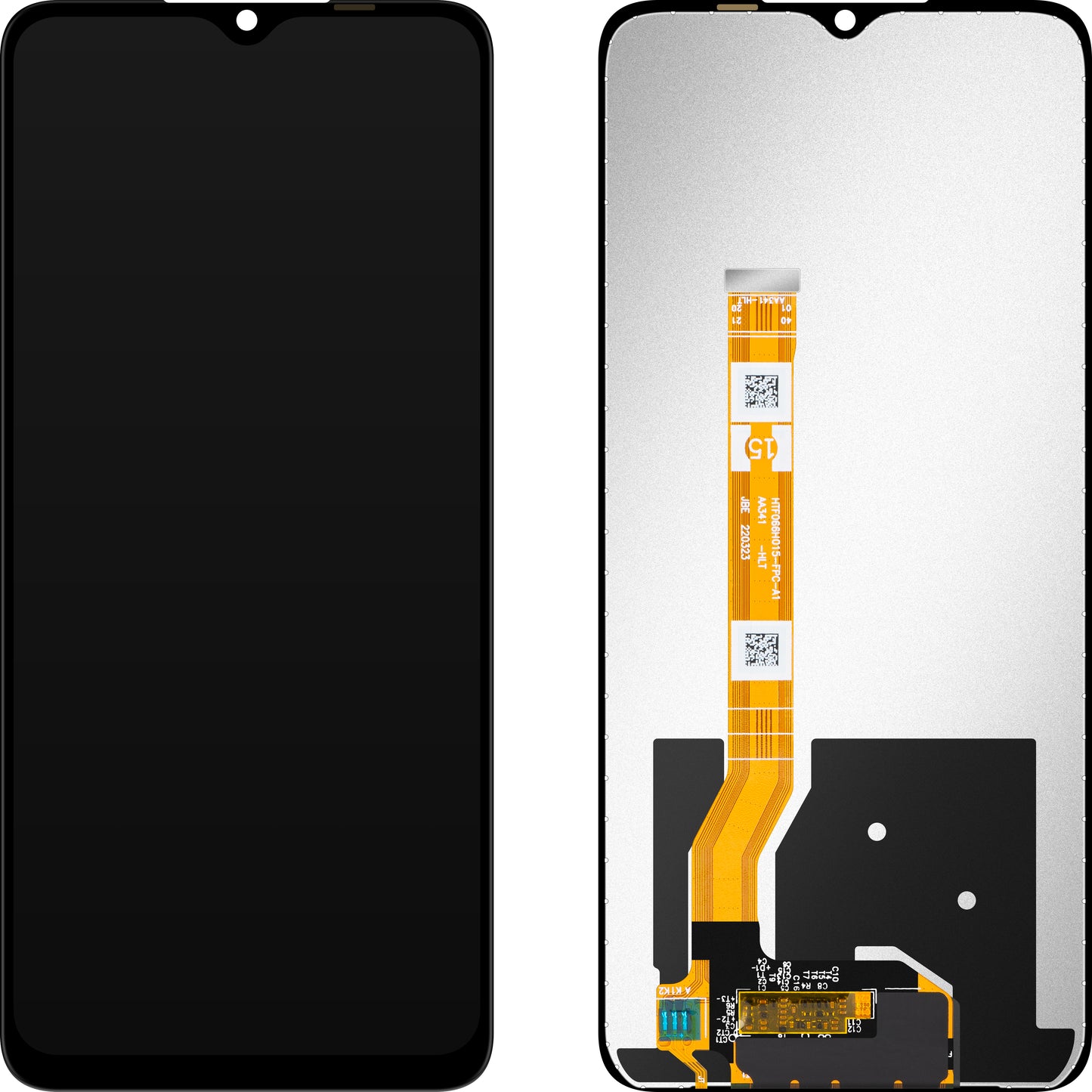 Display met Touchscreen MP compatibel met Oppo A58 5G / A58x / A78 5G
