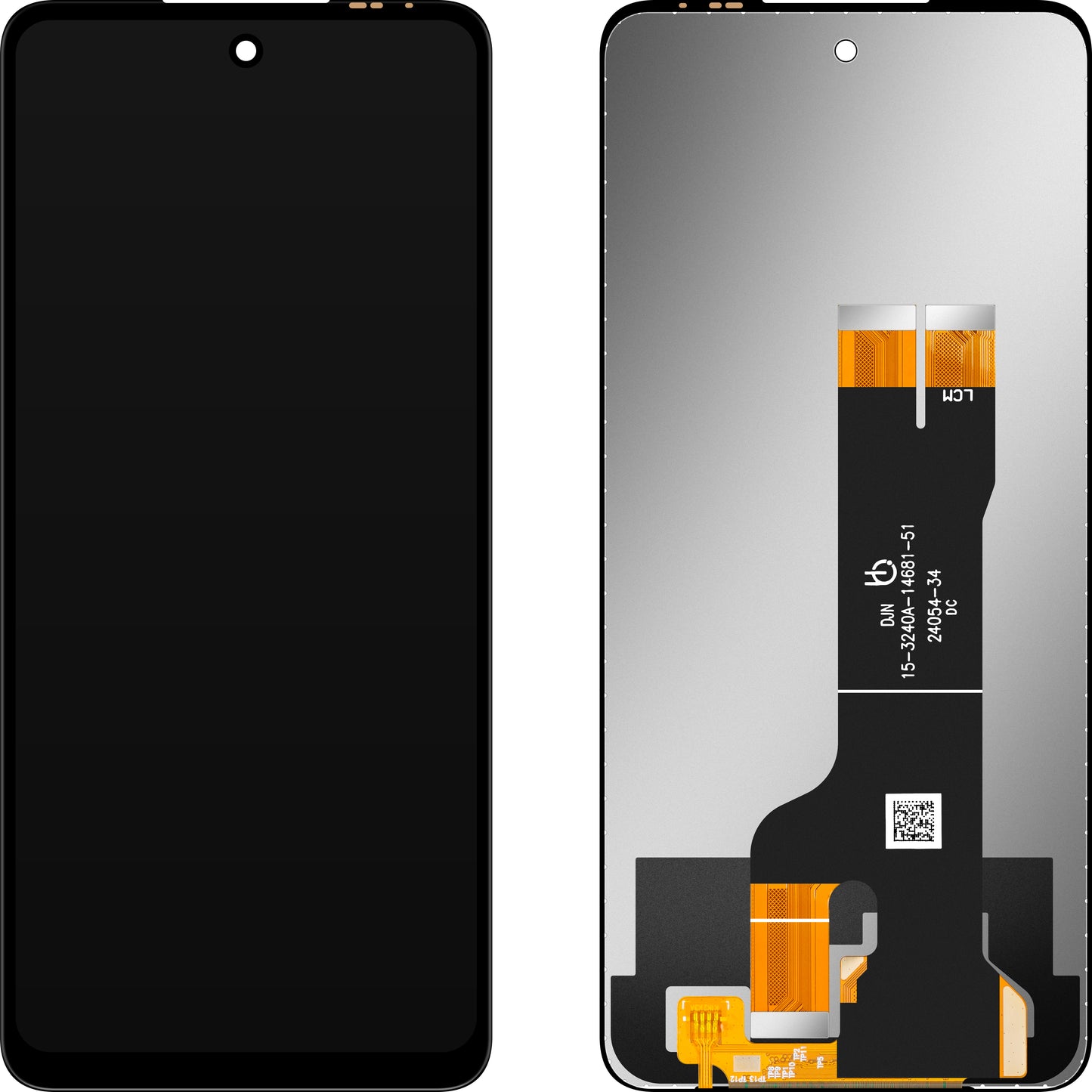 Display met Touchscreen MP compatibel met ZTE Blade A75 5G