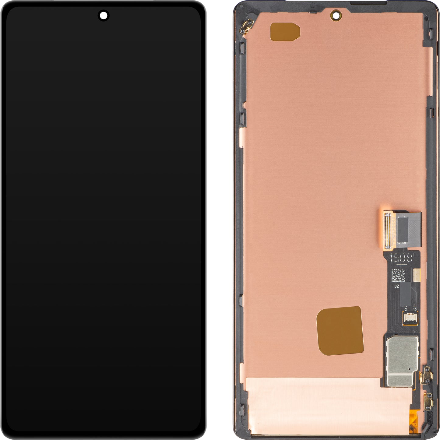 Display met Touchscreen MP compatibel met Google Pixel 7 Pro, OLED-versie