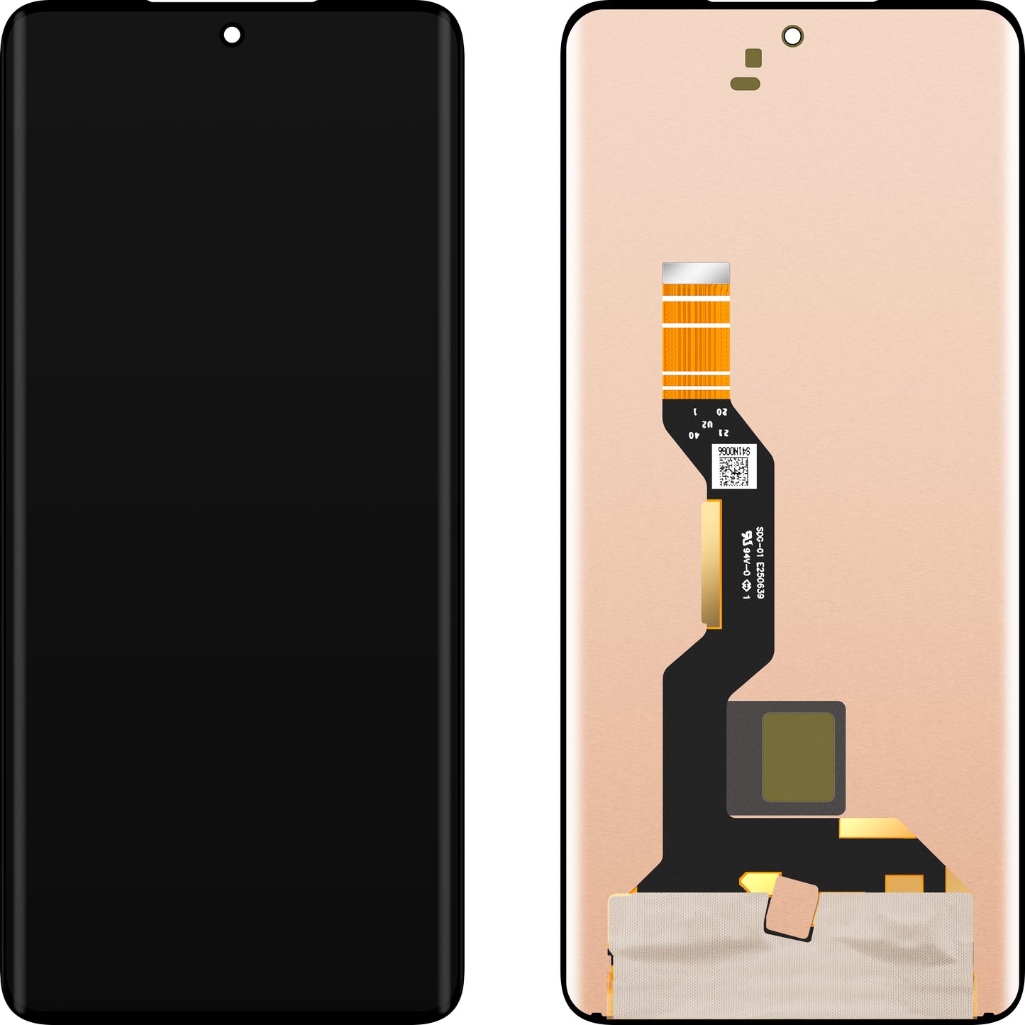 Display met Touchscreen MP compatibel met Motorola Edge 50 Ultra