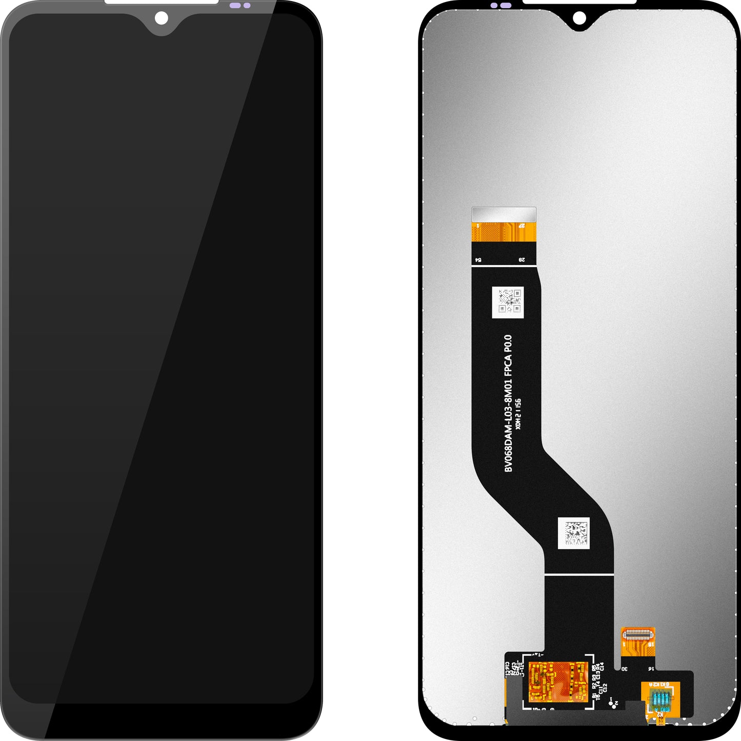 Display met Touchscreen MP compatibel met Nokia G50