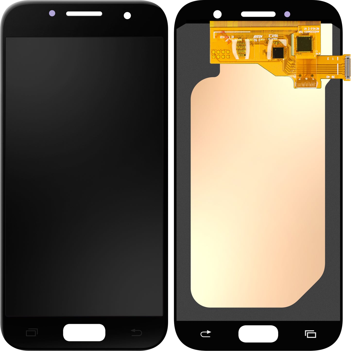 Display met Touchscreen MP compatibel met Samsung Galaxy A5 (2017) A520, OLED-versie