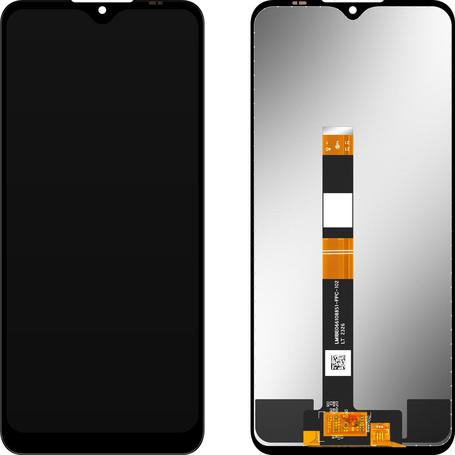 Display met Touchscreen MP compatibel met Nokia G42