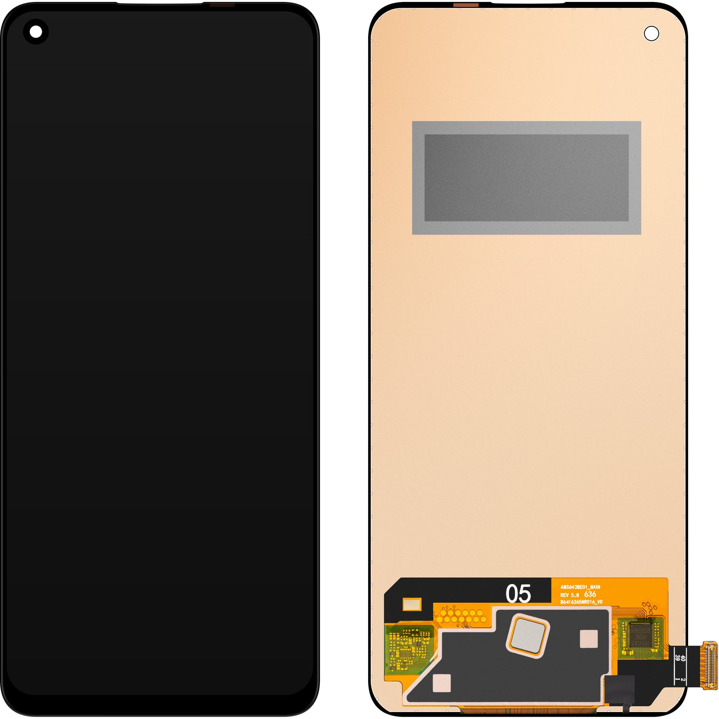 Display met Touchscreen MP compatibel met Oppo Find X3 Lite / K9 / Reno5 5G