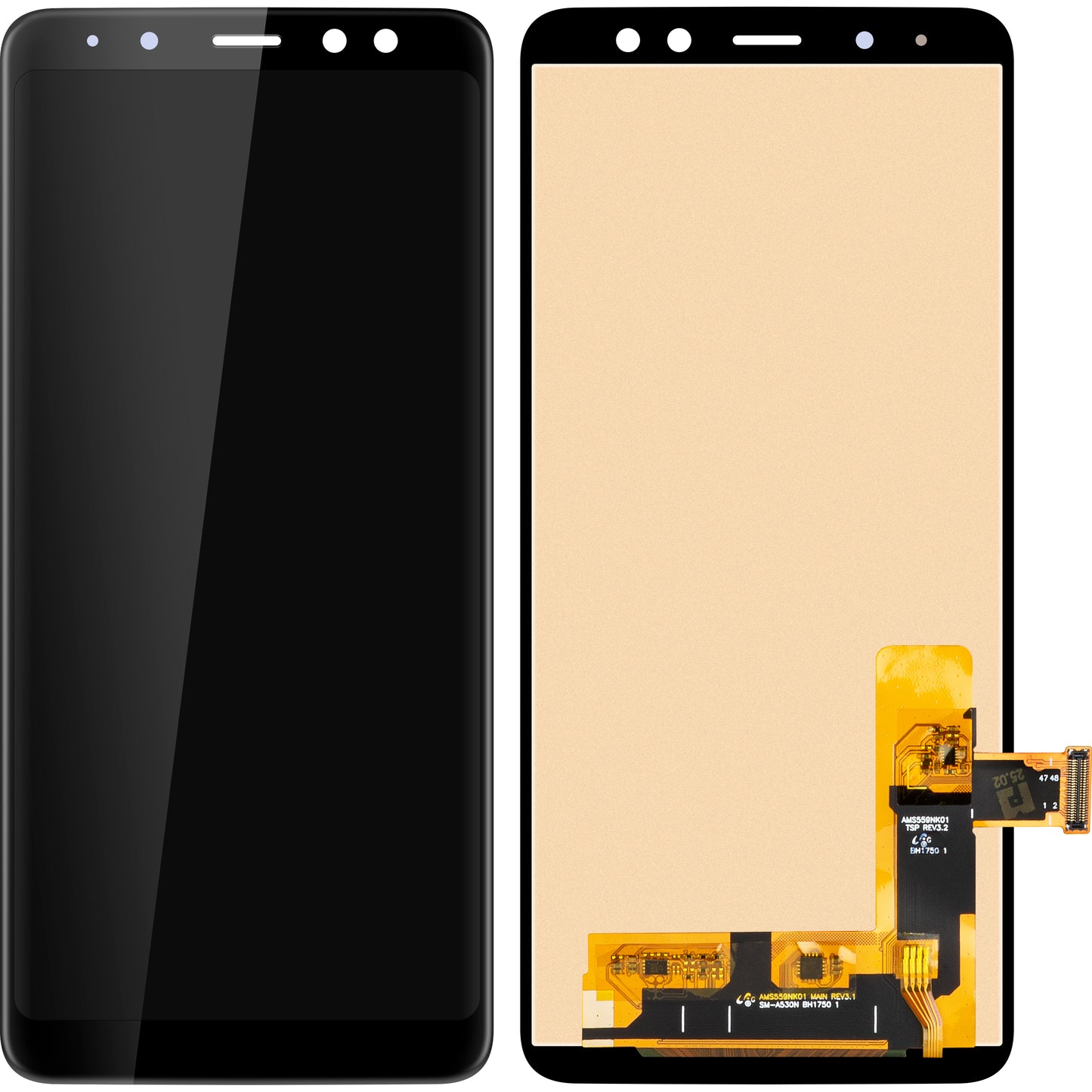 Display met Touchscreen MP compatibel met Samsung Galaxy A8 (2018) A530