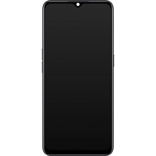 Oppo Reno3 5G Touchscreen Display / Find X2 Lite, with Frame, Moonlight Black, Service Pack 4903624