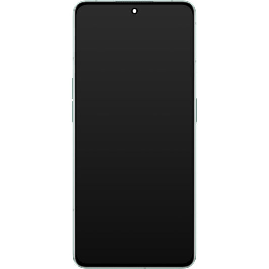Scherm met aanraakscherm Oppo Reno8 Pro+ / Reno8 Pro, met frame, groen, Service Pack 4130264