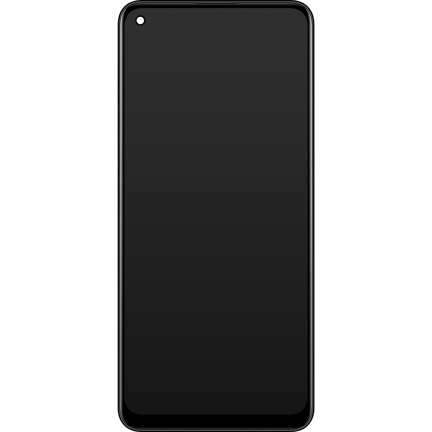 Touchscreen scherm Oppo F19 Pro+ 5G / A95 5G / Reno5 Z / A94 5G, met frame, zwart, Service Pack 4908719