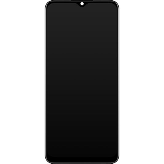 Touchscreen scherm Realme 6i, met frame, zwart, Service Pack 4903584