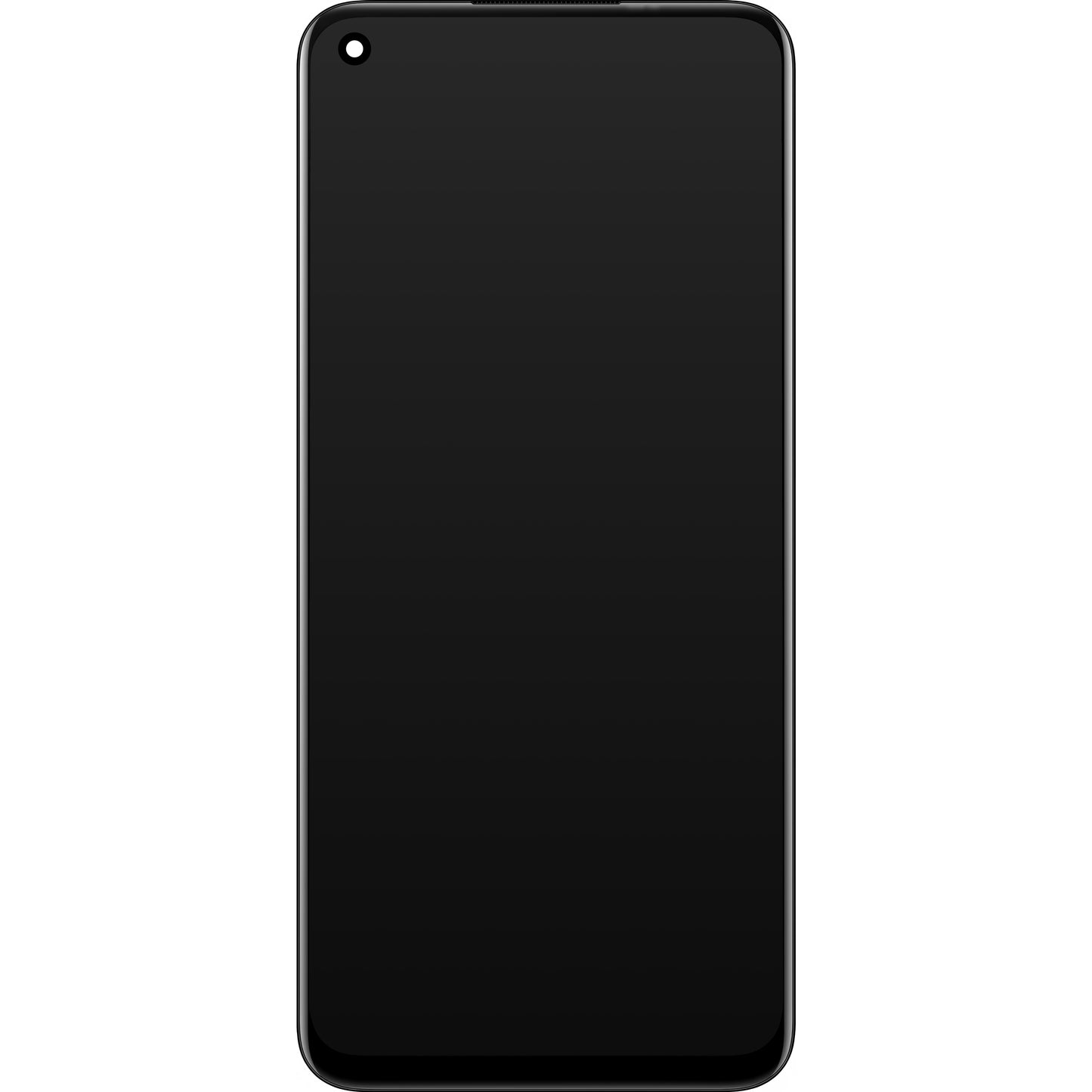 Realme 7 touchscreen scherm, met frame, Mist Blue, Service Pack 4906871