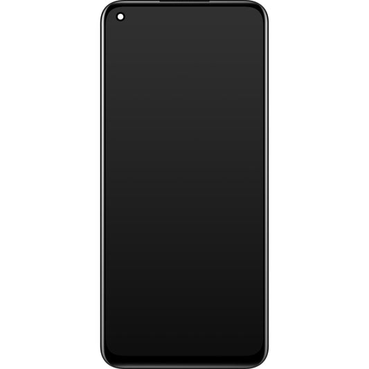 Touchscreen Display Realme 8, met Frame, Zwart, Swap 4906919