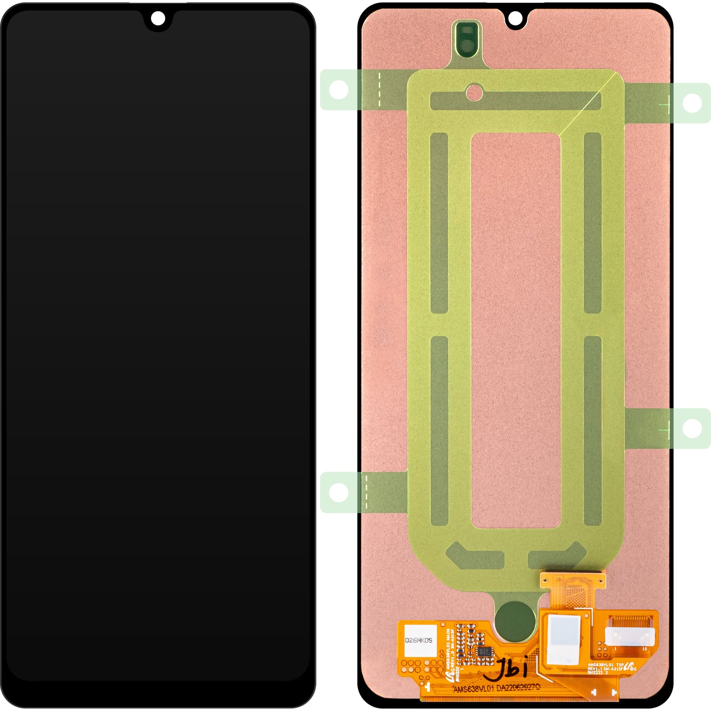 Samsung Galaxy A31 A315 Touchscreen Display, Service Pack GH96-1354545A
