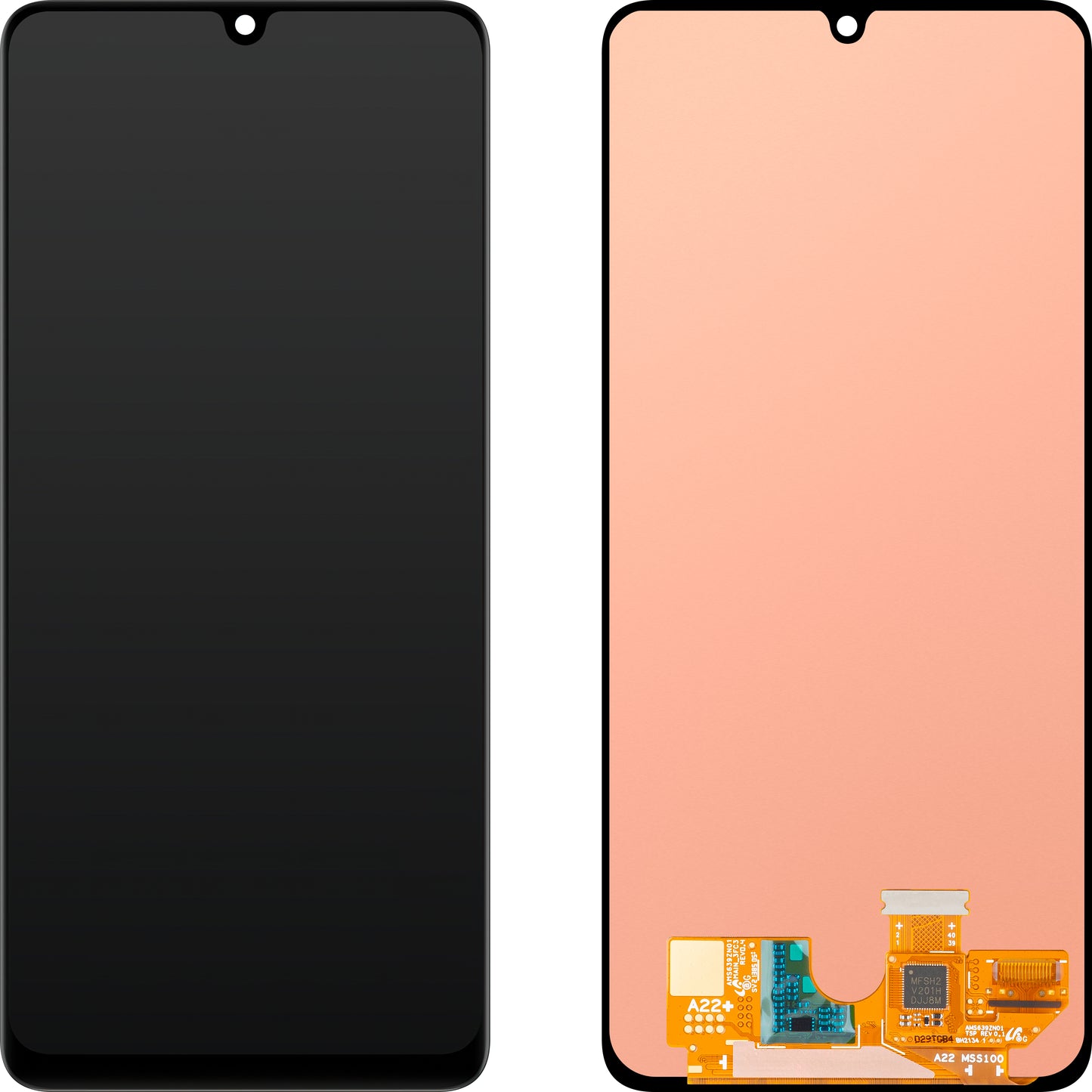 Touchscreen scherm Samsung Galaxy A22 A225, Service Pack GH96-14637A