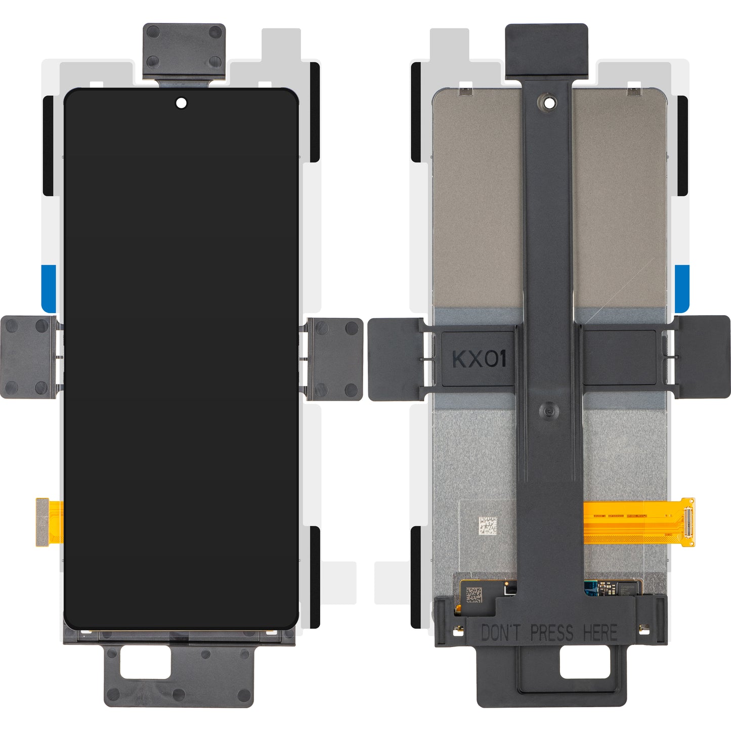 Samsung Galaxy Z Flip8 F776 / Z Flip7 F766 Touchscreen Display, Sub Inner, Service Pack GH82-37578A