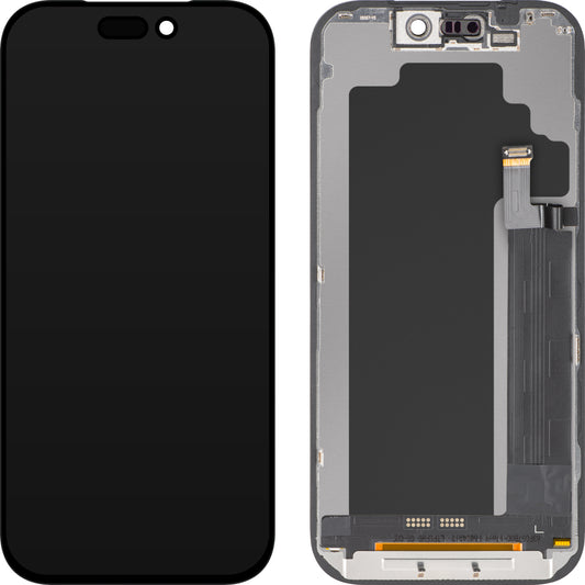 Display met Touchscreen ZY voor Apple iPhone 17 Pro, met Frame, LCD In-Cell IC Movable Versie, Zwart