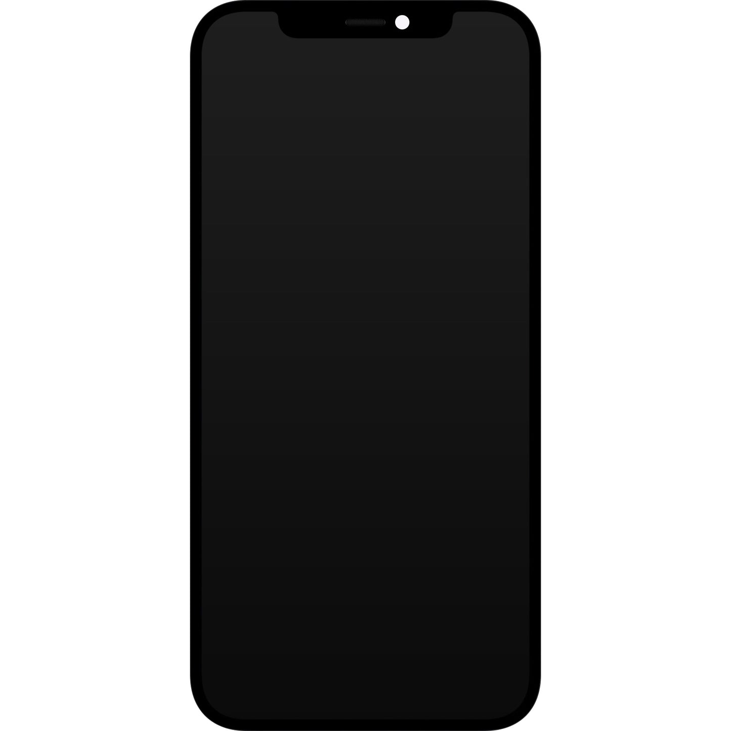 Display met Touchscreen JK voor Apple iPhone 12 / 12 Pro, met Frame, LCD In-Cell IC Movable Versie, Zwart