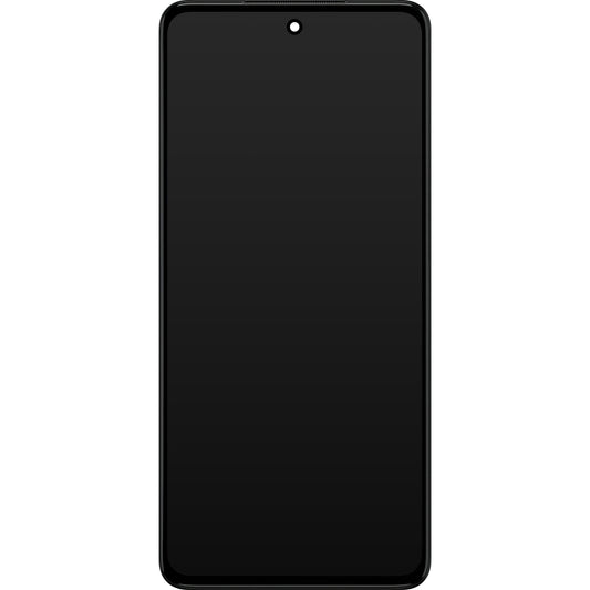 Motorola Moto G82 scherm met aanraakscherm, met frame, grijs, Service Pack 5D68C20864