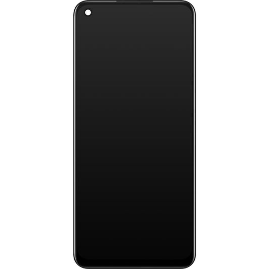 Beeldscherm met aanraakscherm Oppo A92 / A72, met frame, zwart, Service Pack 4904026