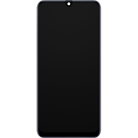 Touchscreen scherm Samsung Galaxy M31 M315, met frame, zwart, Service Pack GH82-22405A