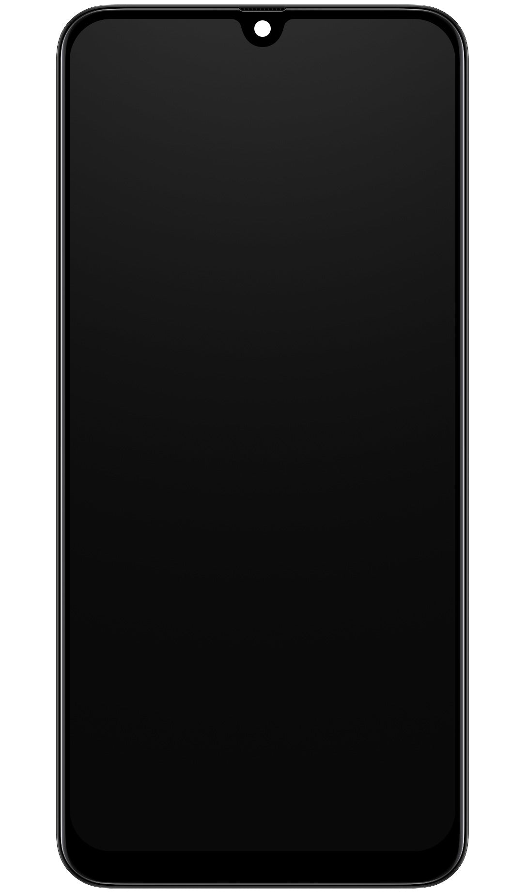 Samsung Galaxy A50s A507 touchscreen scherm, met frame, zwart, Service Pack GH82-2111193A