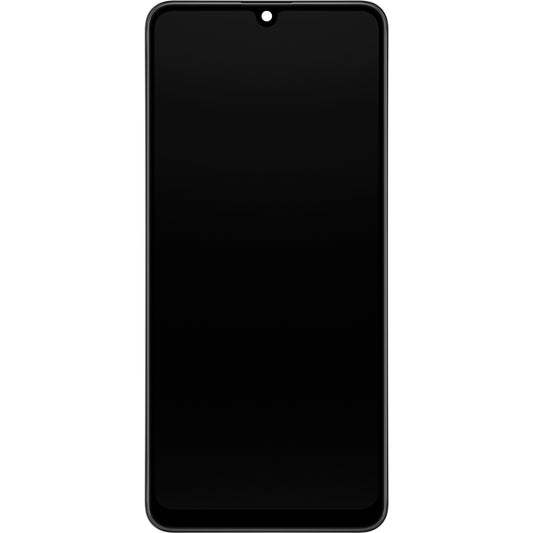 Touchscreen scherm Samsung Galaxy A32 A325, met frame, zwart, Service Pack GH82-2555579A