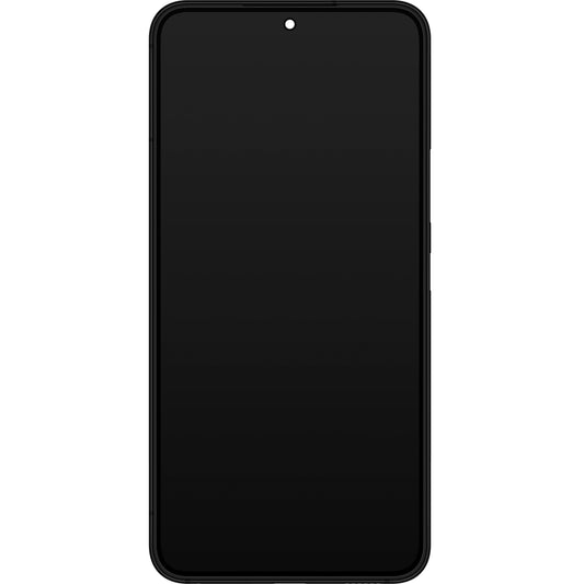 Samsung Galaxy S22 5G S901 Touchscreen Display met Frame, Grijs, Service Pack GH82-27520E
