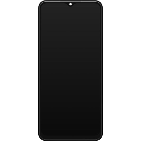 Touchscreen scherm Samsung Galaxy A13 A135, met frame, zwart, Service Pack GH82-28508A