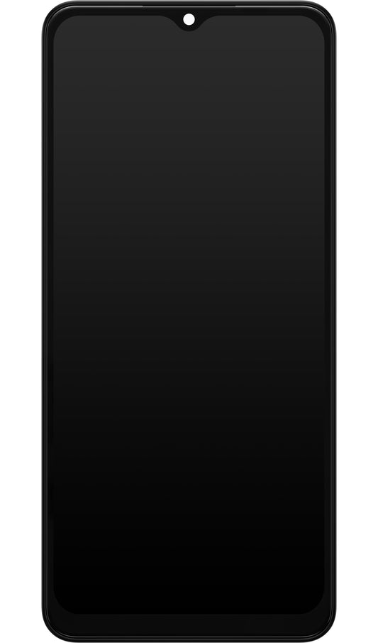 Touchscreen scherm Samsung Galaxy A13 5G A136, met frame, zwart, Service Pack GH82-29077A