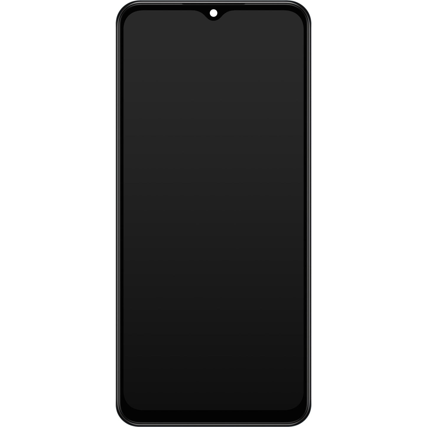 Touchscreen scherm Samsung Galaxy M13 M135, met frame, zwart, Service Pack GH82-29132A