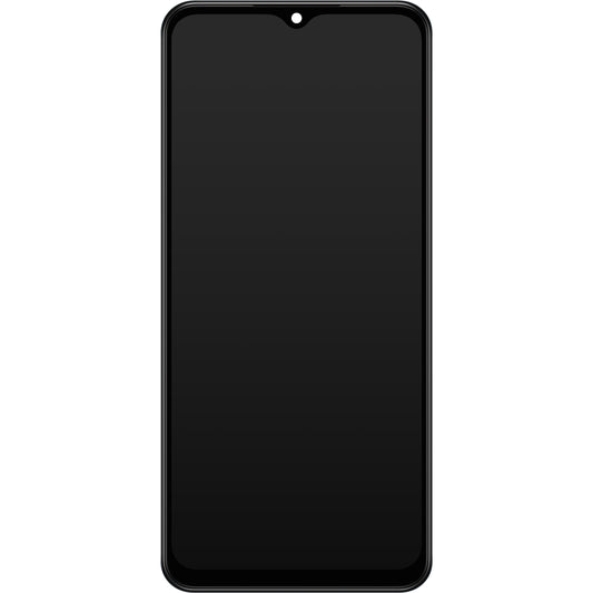 Touchscreen Display Samsung Galaxy M13 M135, with Frame, Black, Service Pack GH82-29132A