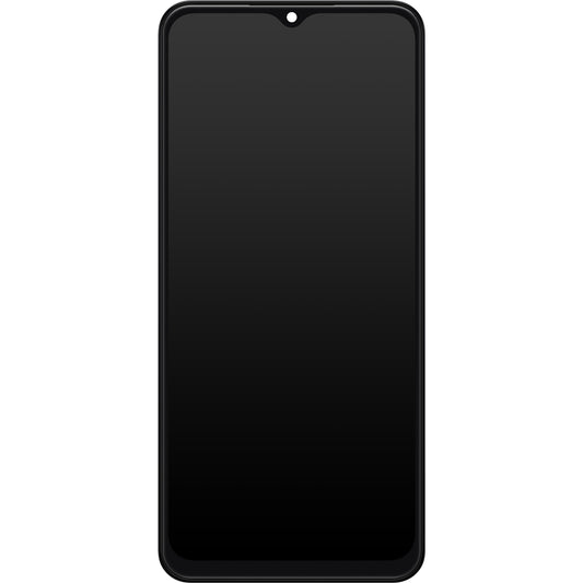 Touchscreen scherm Samsung Galaxy A13 A137, met frame, zwart, Service Pack GH82-29228A
