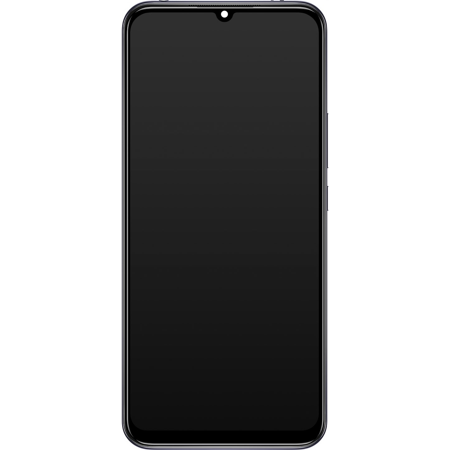 Xiaomi Mi 10 Lite 5G Touchscreen Display with Frame, Gray, Service Pack 56000400J900