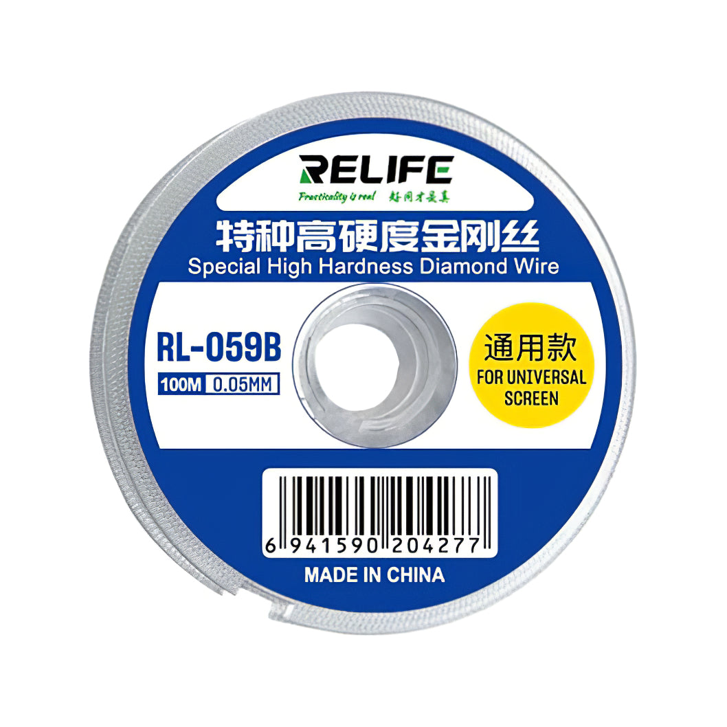 Molybdeen Draad Relife RL-059B, 0.05mm, 100m