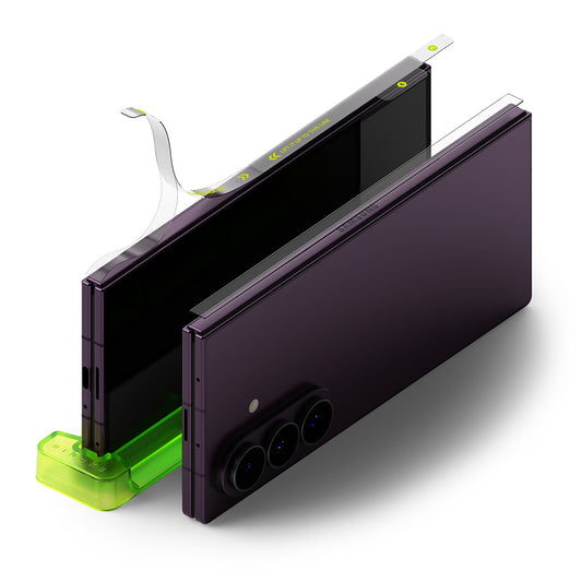 Beschermfolie Ringke Dual Easy scharnier voor Samsung Galaxy Z Fold8 Ultra F976, plastic, set van 2 stuks